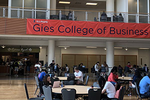 Gies College of Business Espresso Royale Coffee location