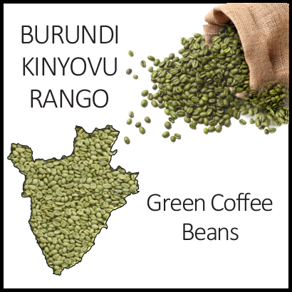 Burundi Kinyovu RANGO Green Coffee Beans, 1lb