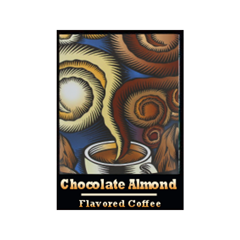 Chocolate Almond 5lb Bulk, Whole bean