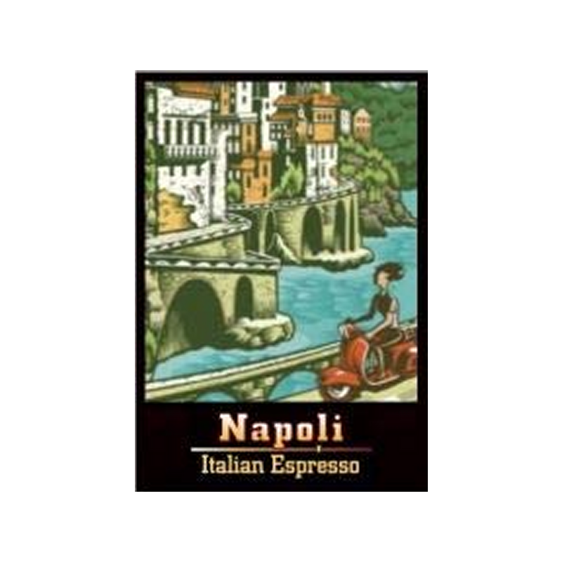 Napoli, Dark Roast, BULK 5lb, Whole Bean Bag 