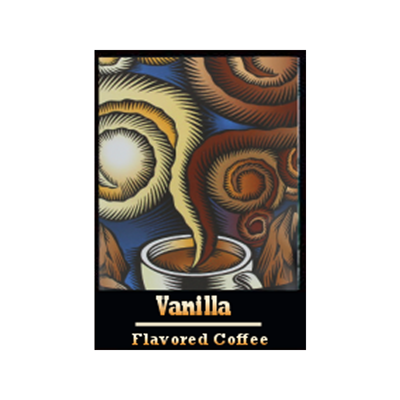 Vanilla , flavored 5lb Bulk, Whole bean