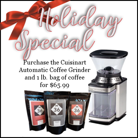 Coffee Grinder and Coffee Special