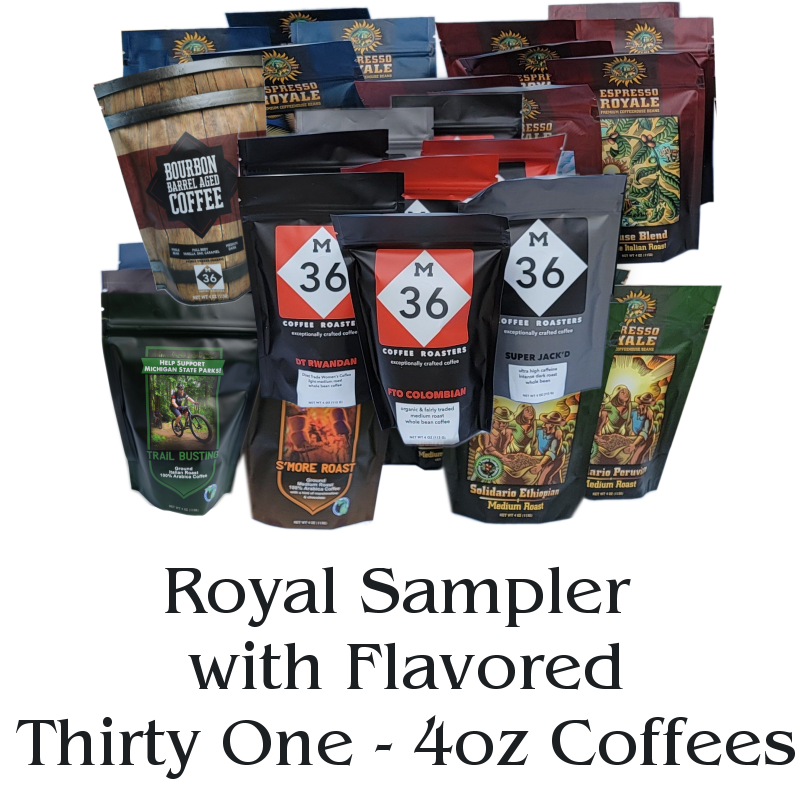 Royale Sampler with Flavored Coffees