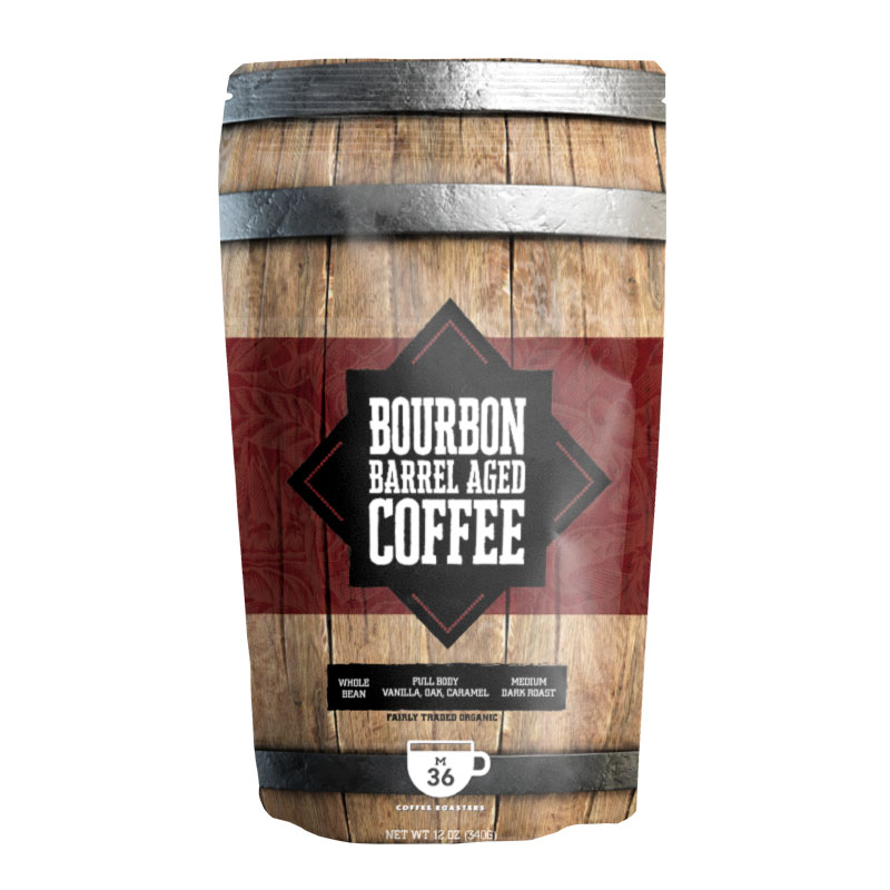 SUW Bourbon Barrel Coffee, Medium Dark Roast (12 oz)