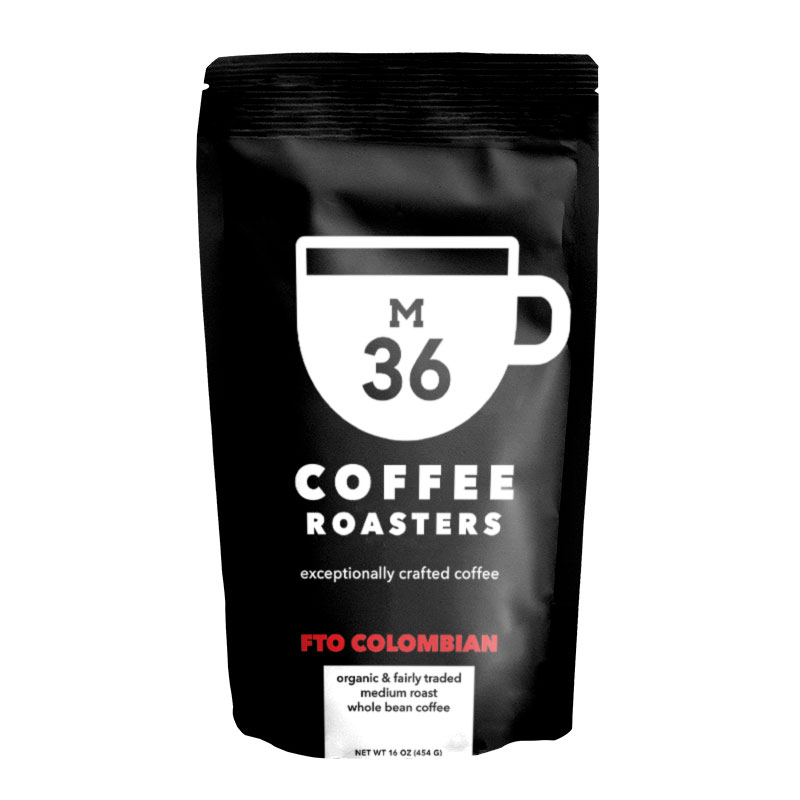 BSA-FTO Colombian, mild with sweet floral notes
